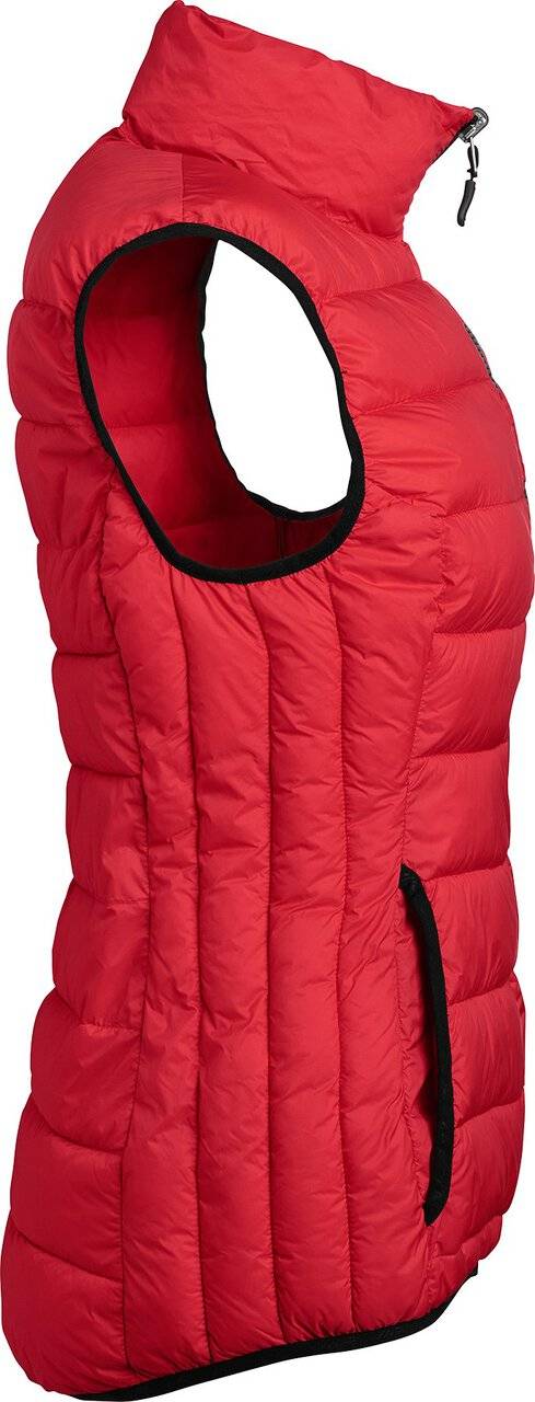 Alma Wattierte Weste, Damen, rot, S