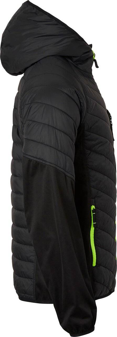 355 Wattierte Jacke, Unisex, schwarz, 3XL