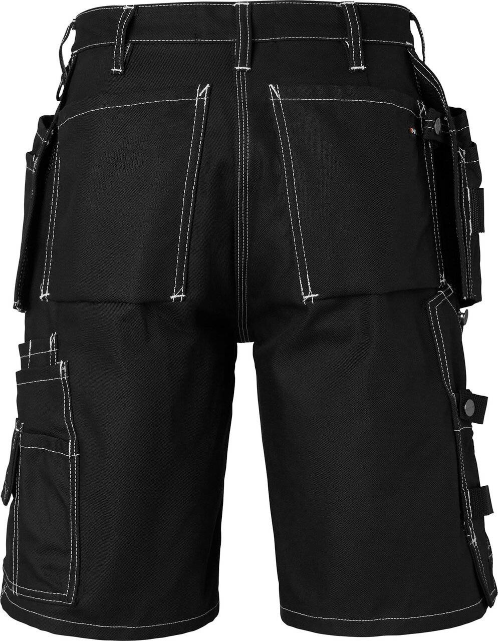 194 Kurze Handwerker Hose, Unisex, schwarz, 46