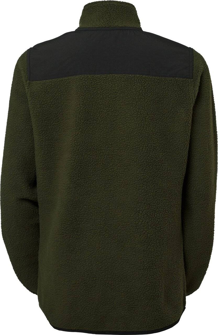 Polly Fleecejacke, Damen, dunkel olive, XXL
