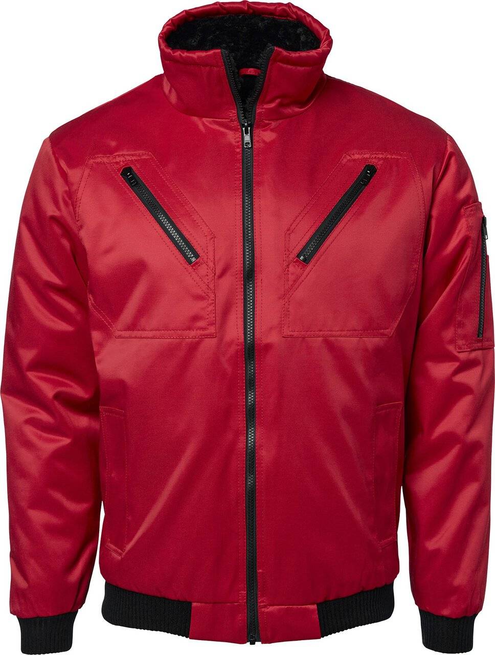 5026 Winterjacke, Unisex, rot, L