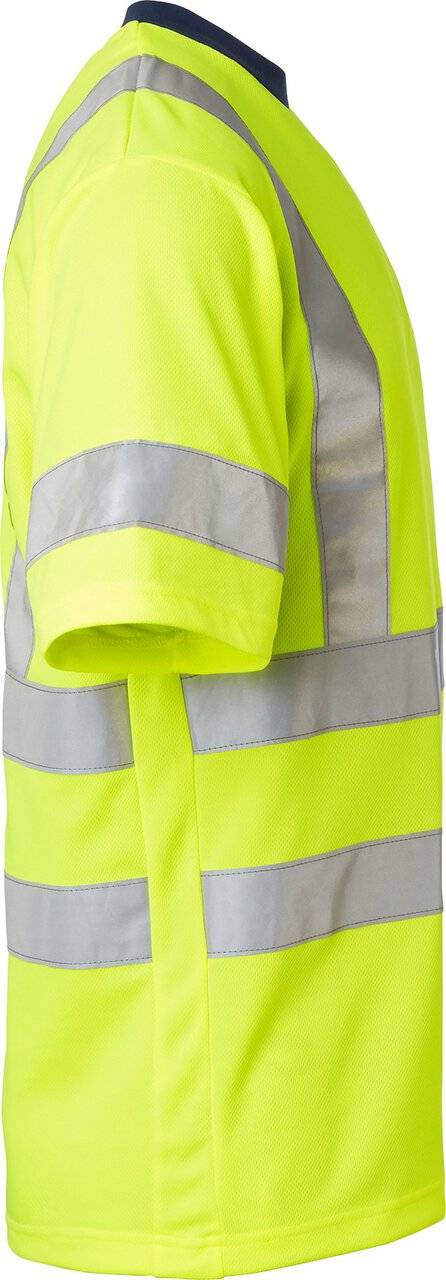 224 T-shirt, Unisex, Fluoreszierendes gelb, XS
