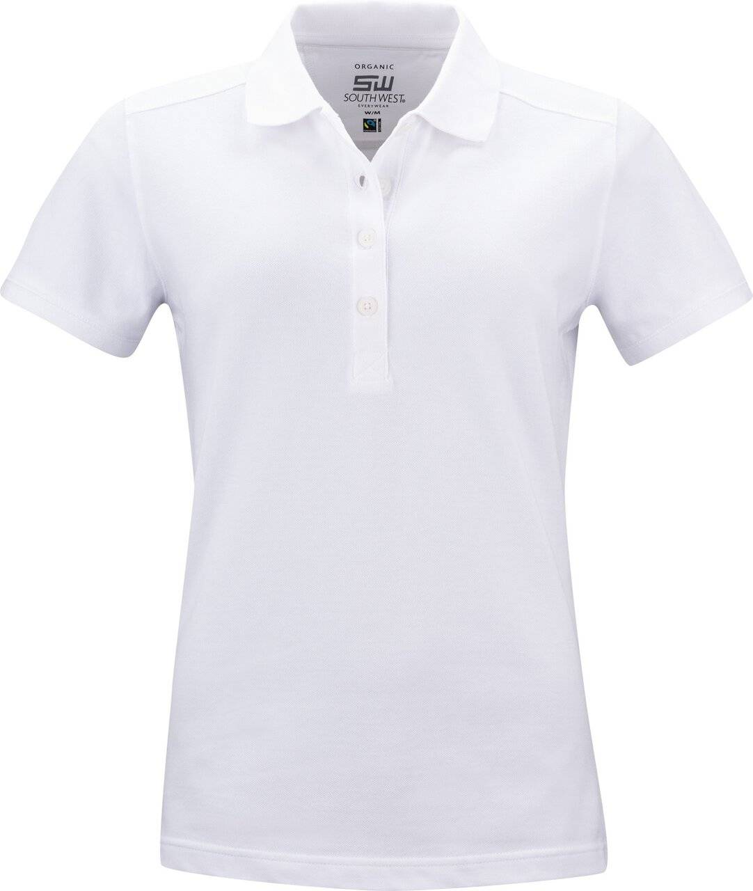 Magda Poloshirt, Damen, weiß, S