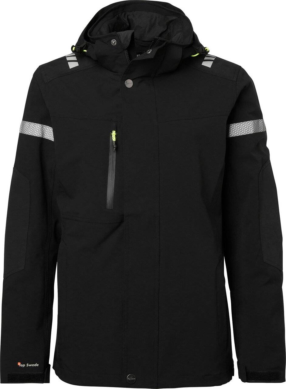 381 Shelljacke, Damen, schwarz, M