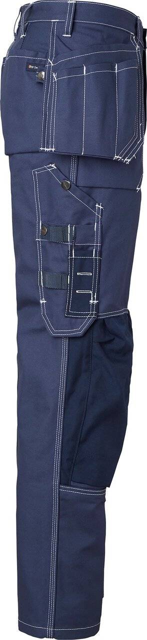 2515 Lange Handwerker Hose, Unisex, navy blau, 28