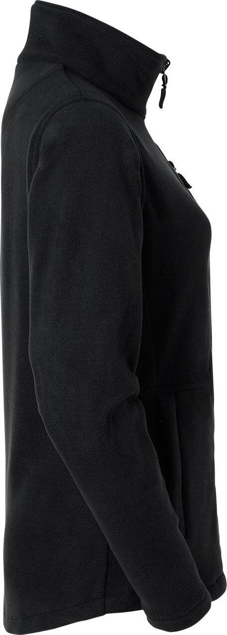 Alma Fleecejacke, Damen, schwarz, 3XL