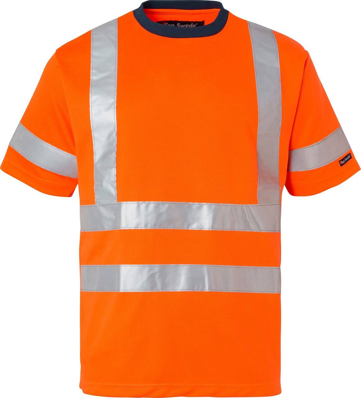 224 T-shirt, Unisex, Fluoreszierendes orange, S