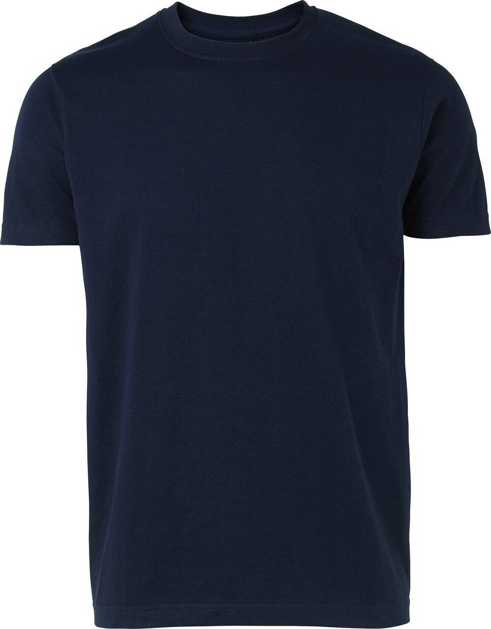 Basic T-shirt, Unisex, navy blau, 4XL
