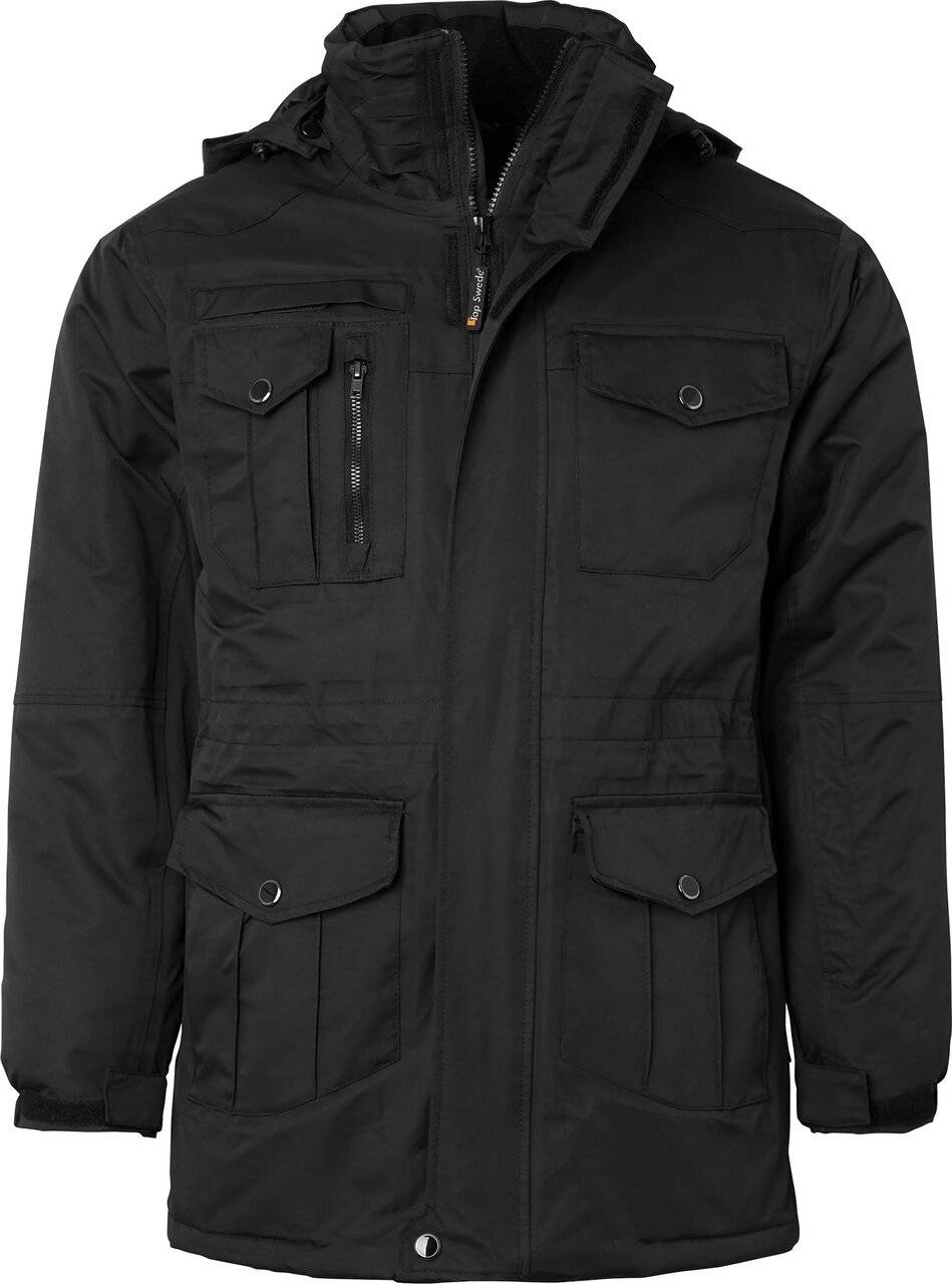6020 Winterparka, Unisex, schwarz, L