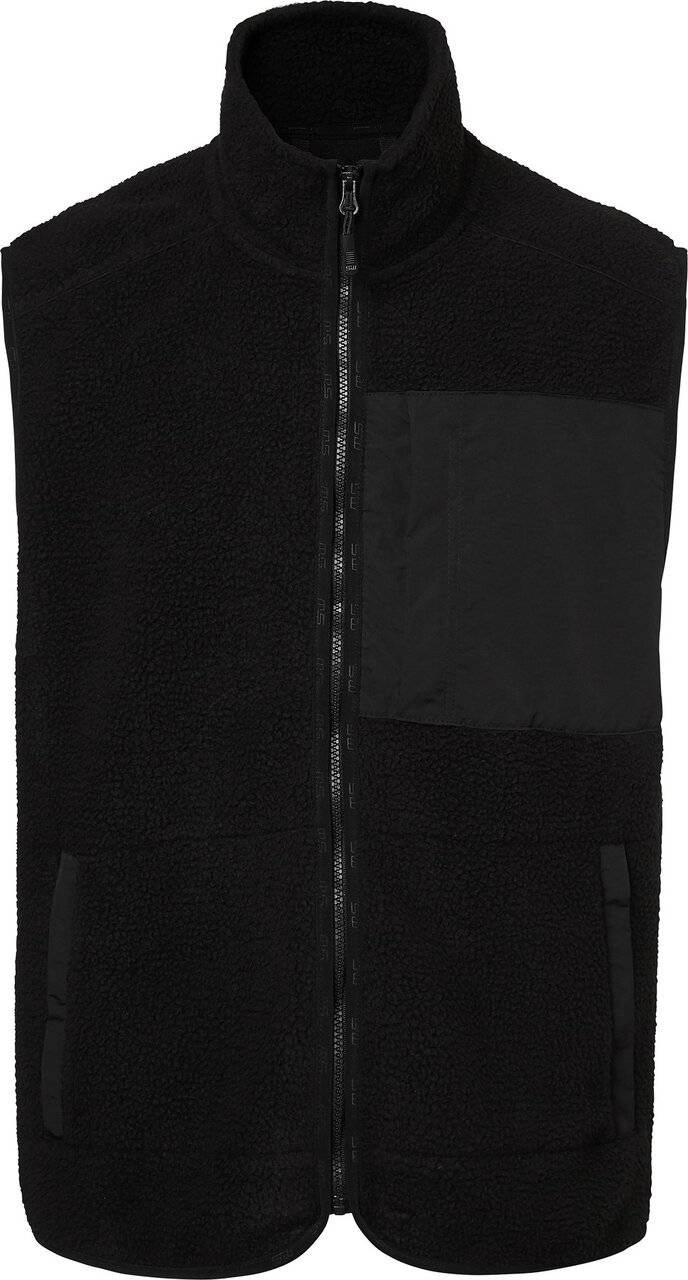 Seth Fleeceweste, Herren, schwarz, S