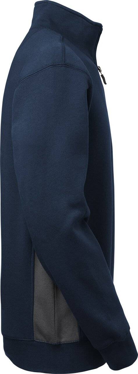 Webber Half-Zip Sweatshirt, Herren, navy blau/grau, S