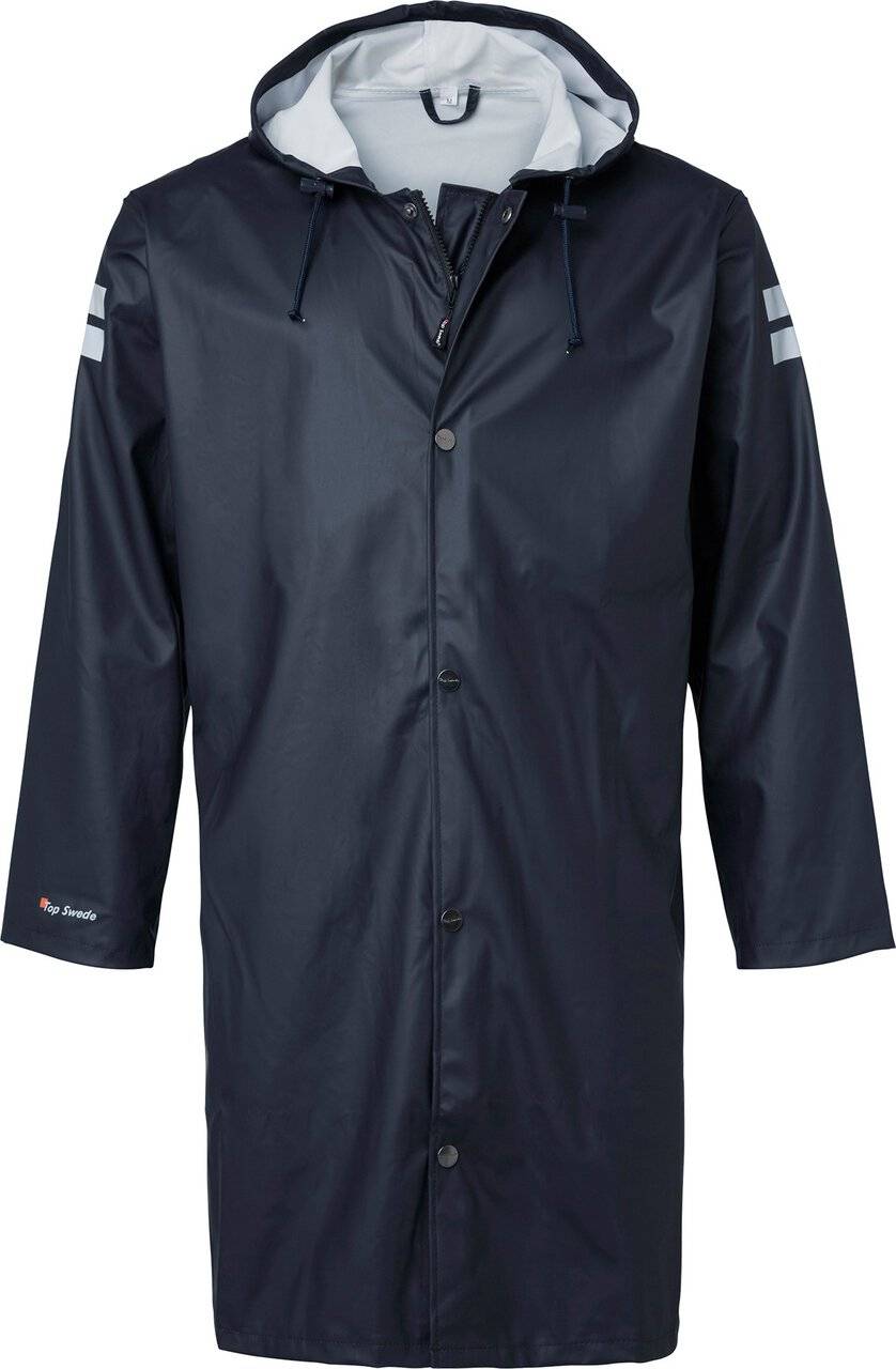 9295 Regenmantel, Unisex, navy blau, L