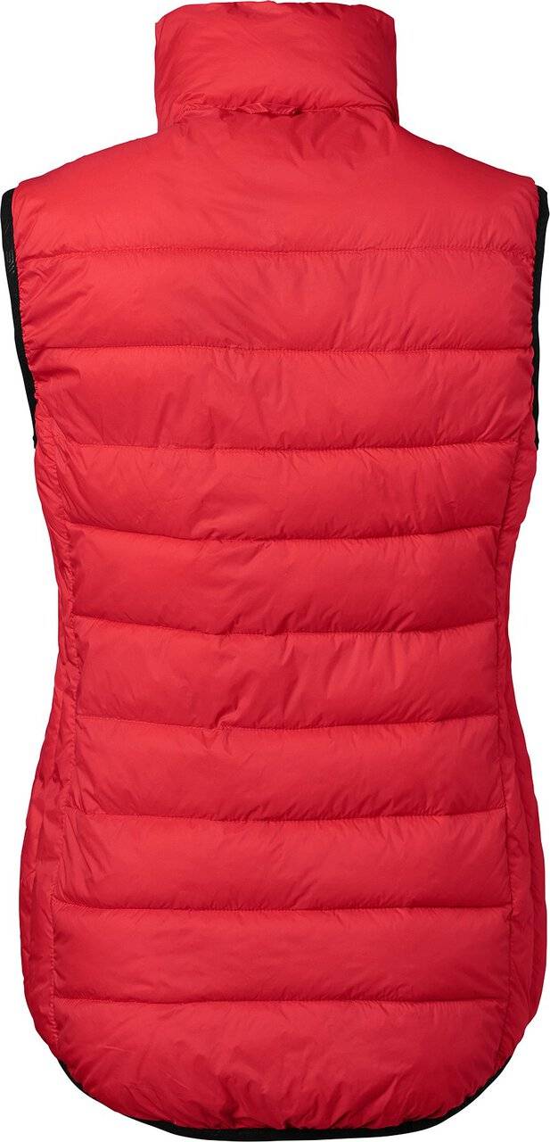 Alma Wattierte Weste, Damen, rot, M
