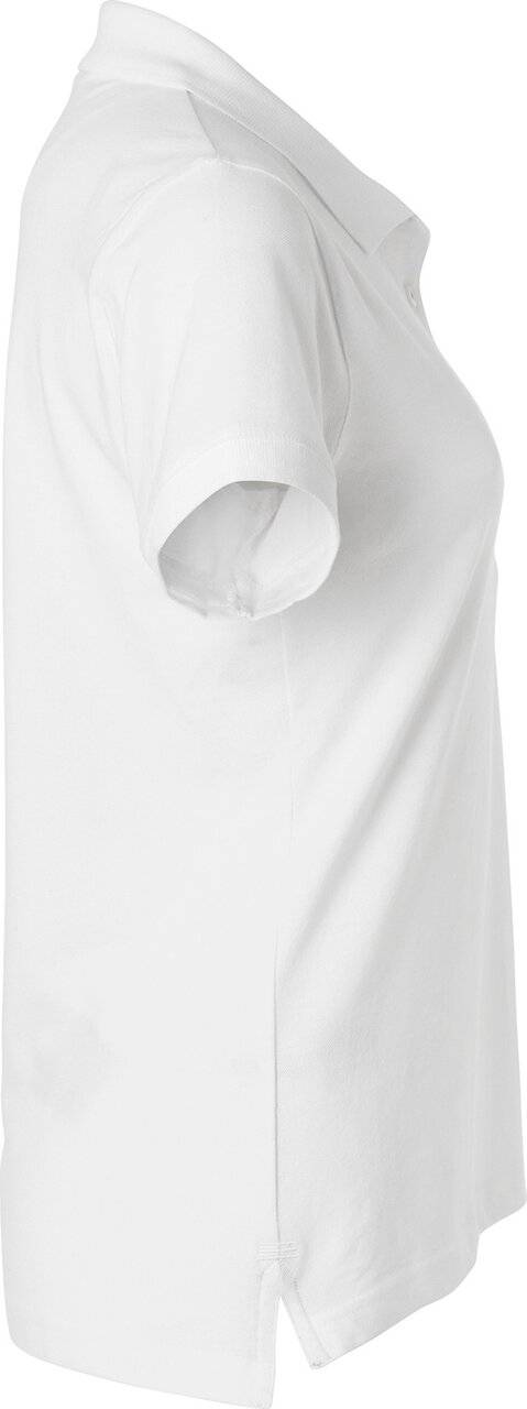 Marion solid Poloshirt, Damen, weiß, M
