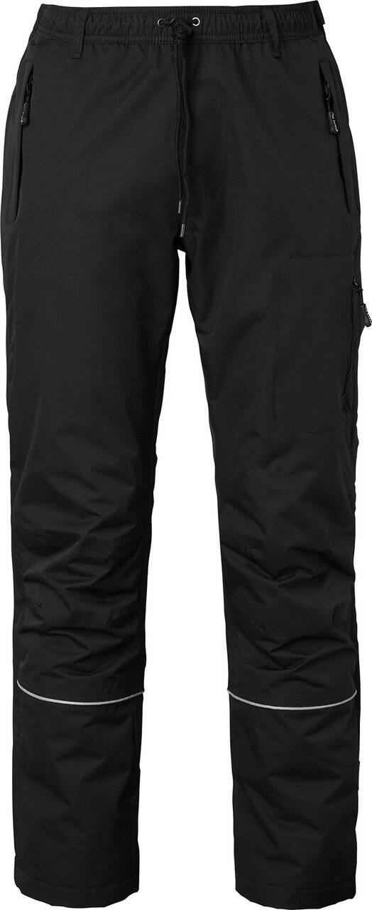 152 Lange Winter-Arbeitshose, Unisex, schwarz, S