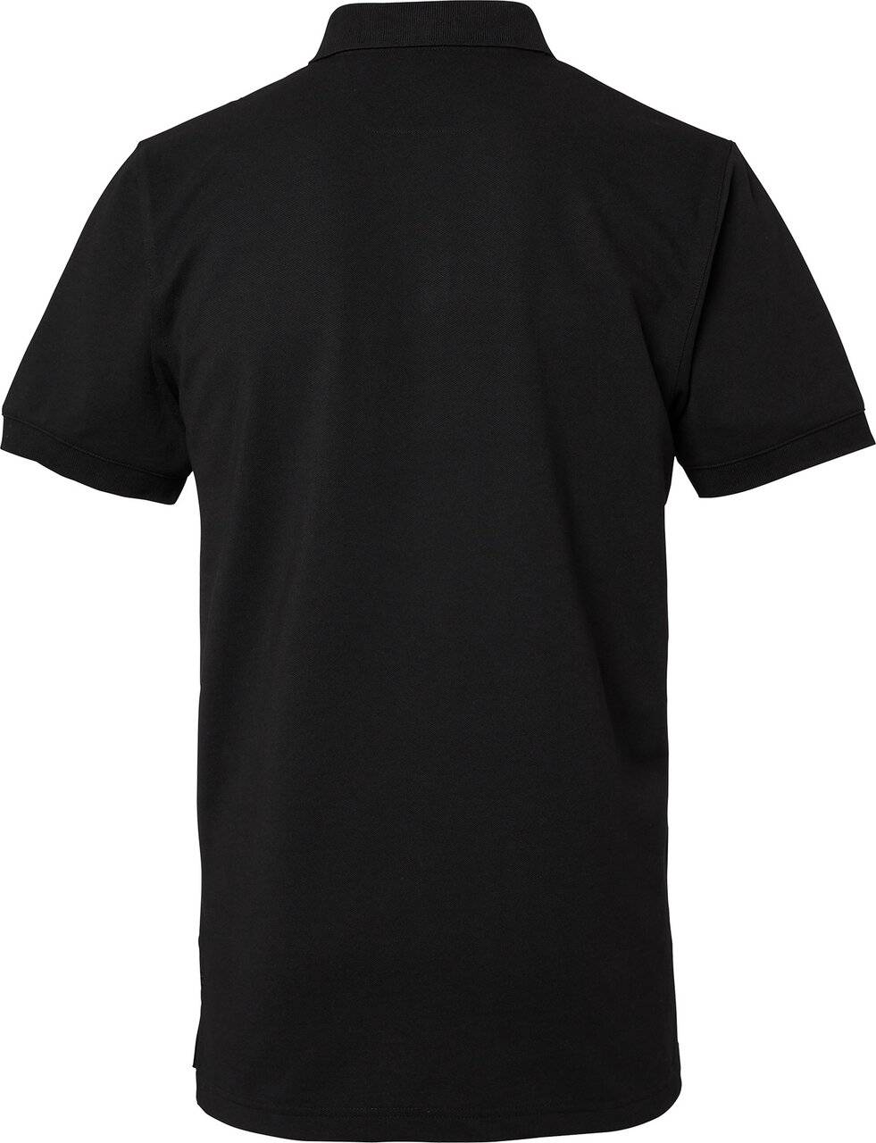 Weston solid Poloshirt, Herren, schwarz, 4XL