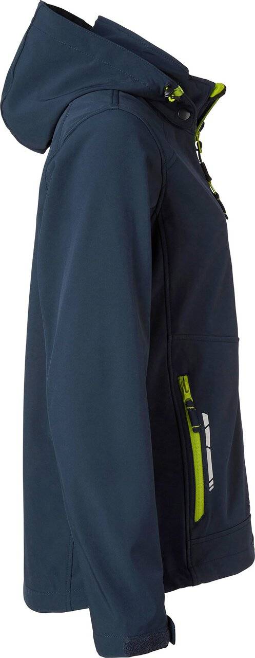 352 Softshell Jacke, Damen, navy blau, XL