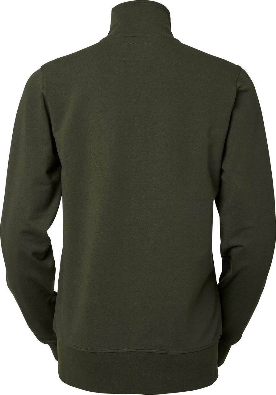 Nicole Full-Zip Sweatshirt, Damen, dunkel olive, XS