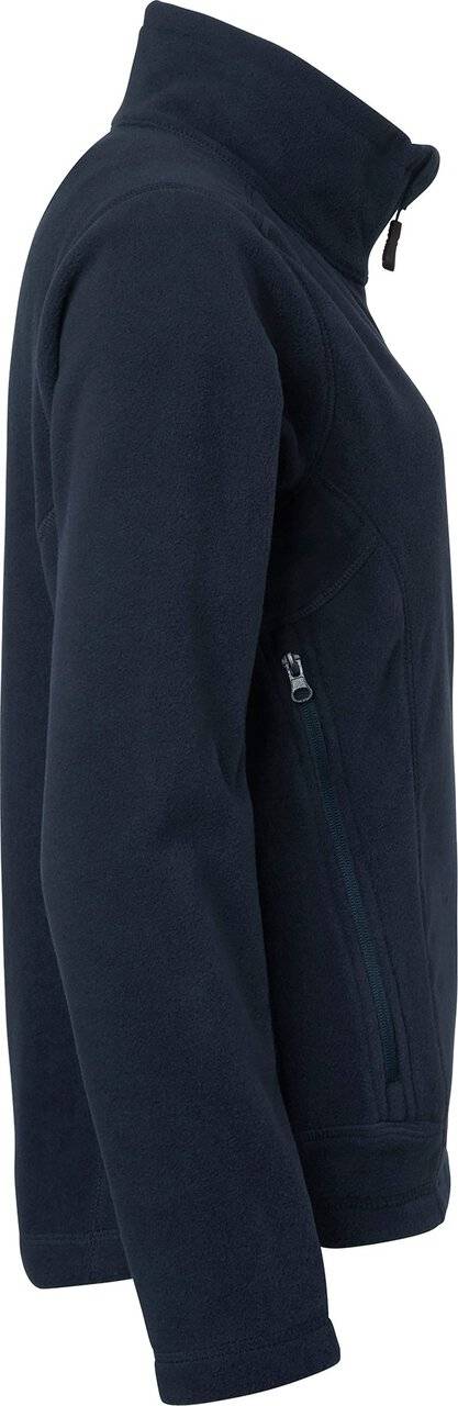 1642 Fleecejacke, Damen, navy blau, XL