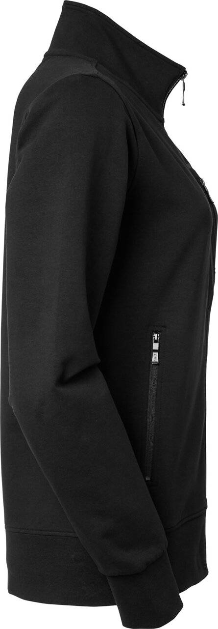 Nicole Full-Zip Sweatshirt, Damen, schwarz, M