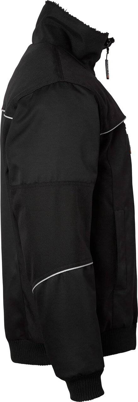 5126 Winterjacke, Unisex, schwarz, S