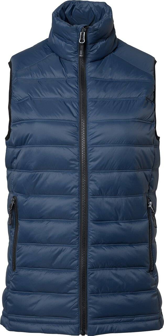 Amy Wattierte Weste, Damen, navy blau, L