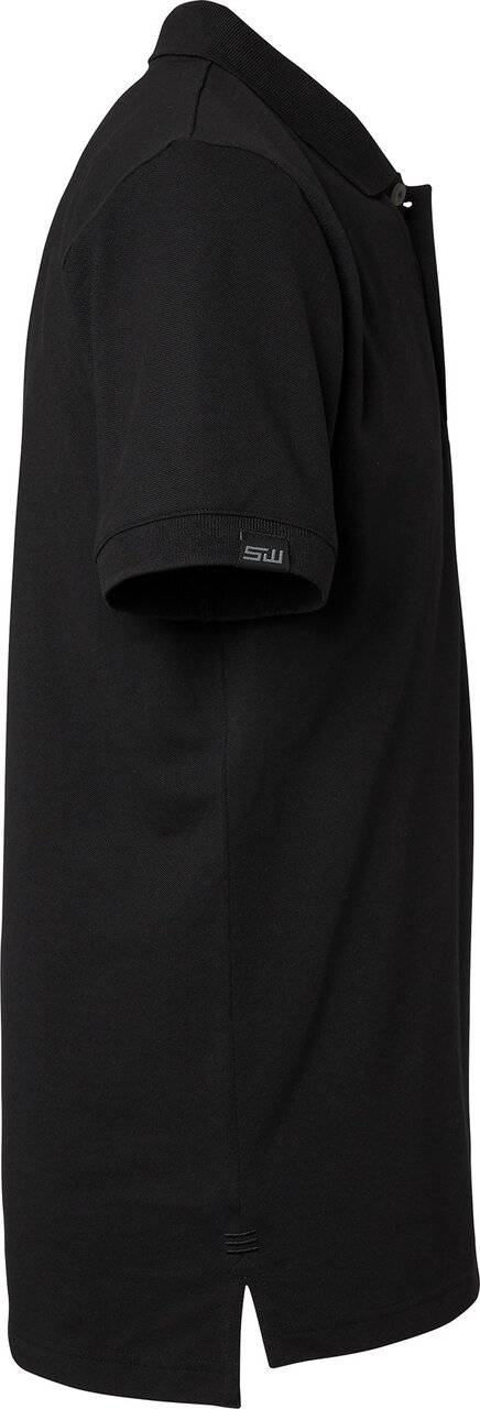 Weston solid Poloshirt, Herren, schwarz, 6XL