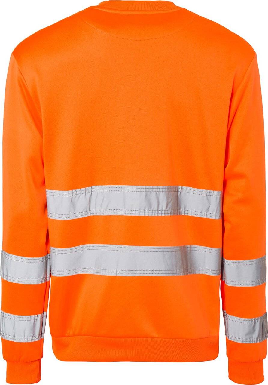 4228 Sweatshirt, Unisex, Fluoreszierendes orange, XS