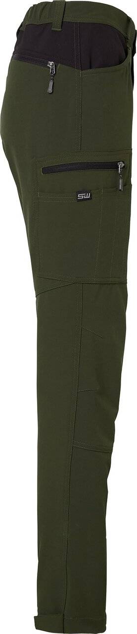 Moa Arbeitshose, Damen, dunkel olive, 44