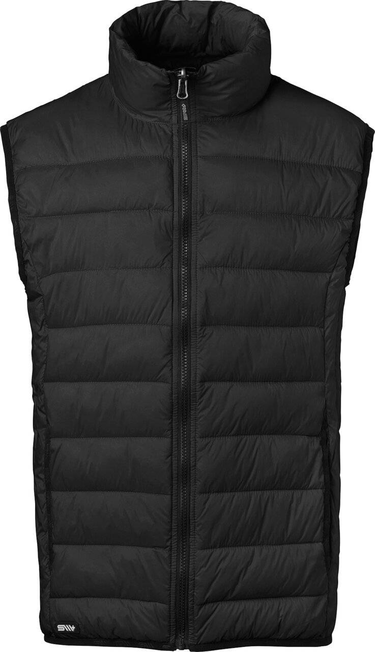 Ames Wattierte Weste, Herren, schwarz, XXL