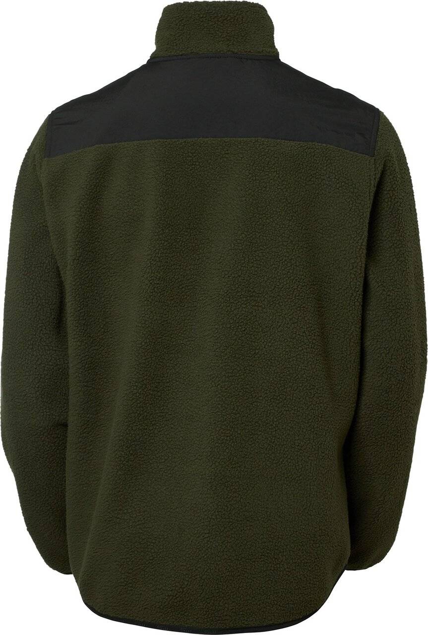 Paul Fleecejacke, Herren, dunkel olive, XXL