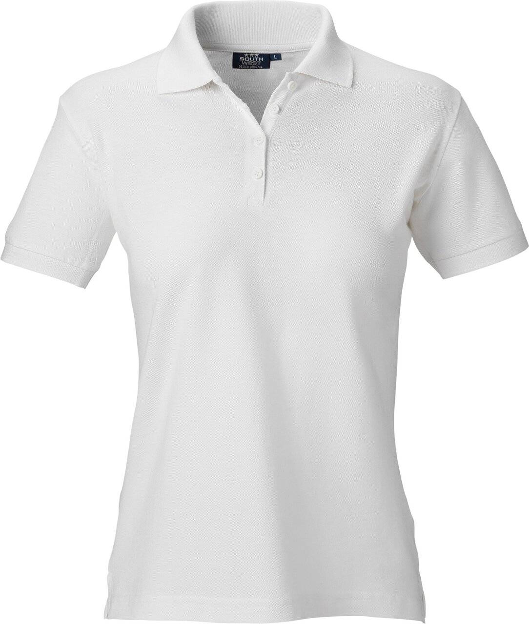 Coronita Poloshirt, Damen, weiß, XXL