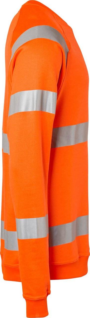 169 Sweatshirt, Unisex, Fluoreszierendes orange, XXL