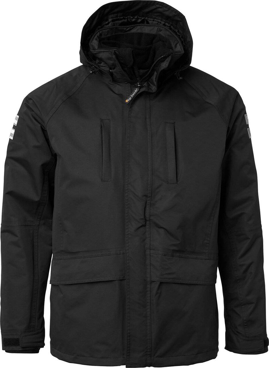 167 3-in-1 Parka, Unisex, schwarz, M