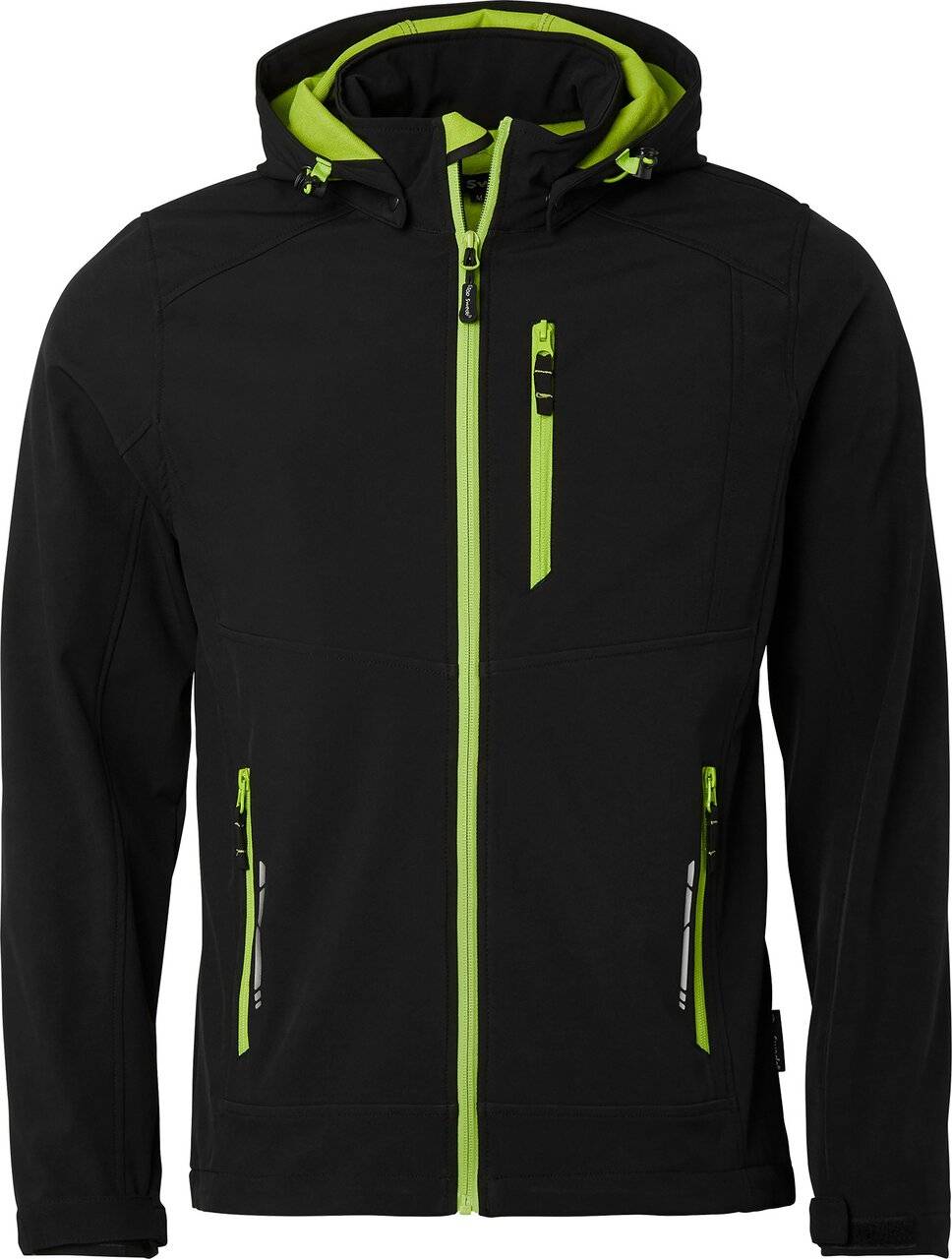 351 Softshell Jacke, Herren, schwarz, XXL