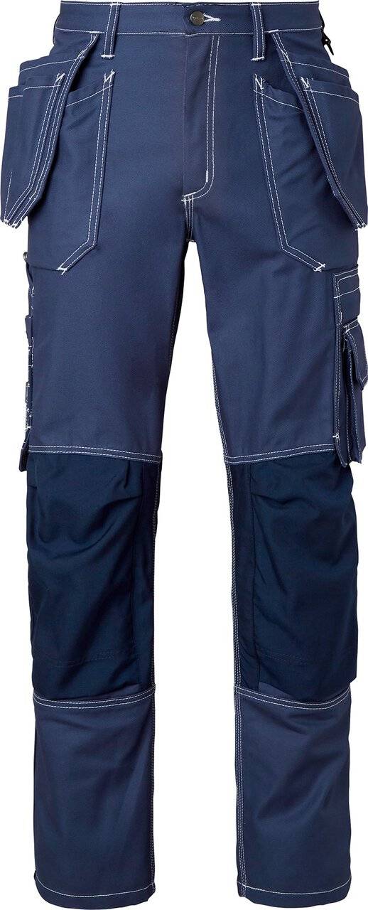 2515 Lange Handwerker Hose, Unisex, navy blau, 46