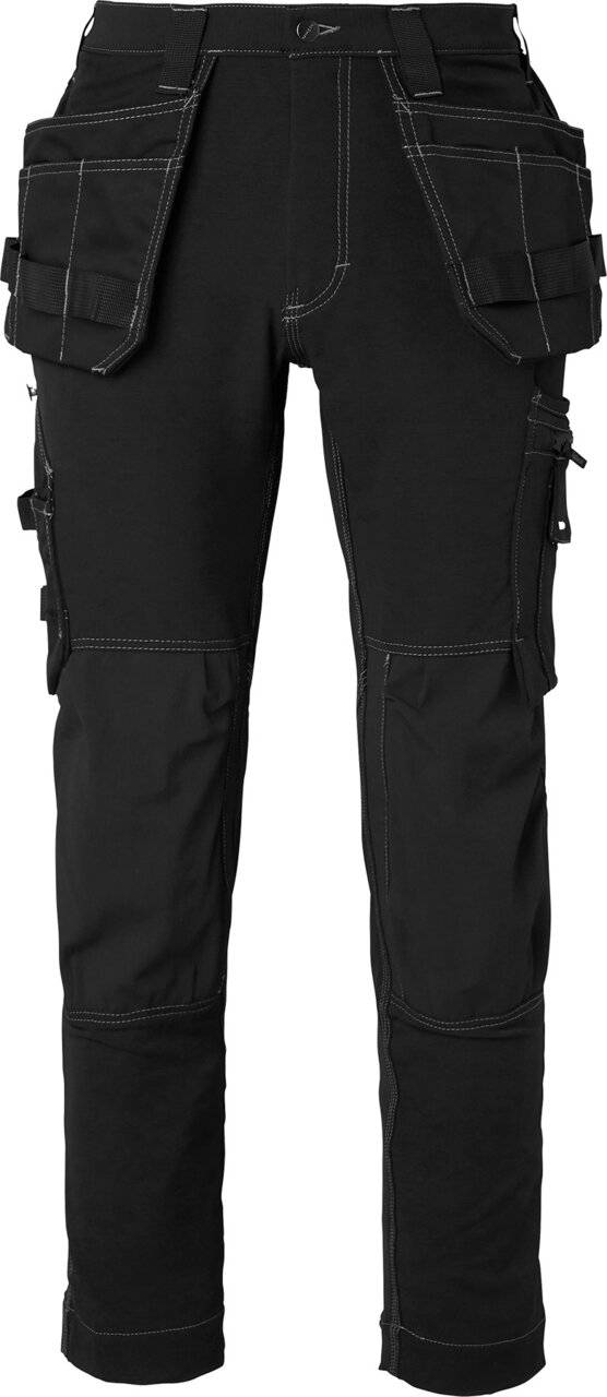 306 Lange Handwerker Hose, Herren, schwarz, 58