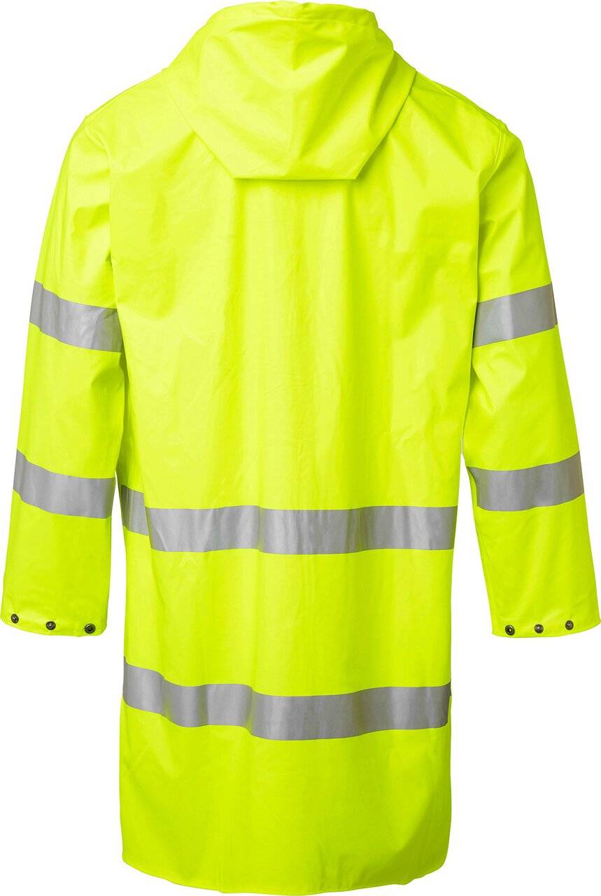 9295 Regenmantel Hohe Sichtbarkeit, Unisex, Fluoreszierendes gelb, 3XL