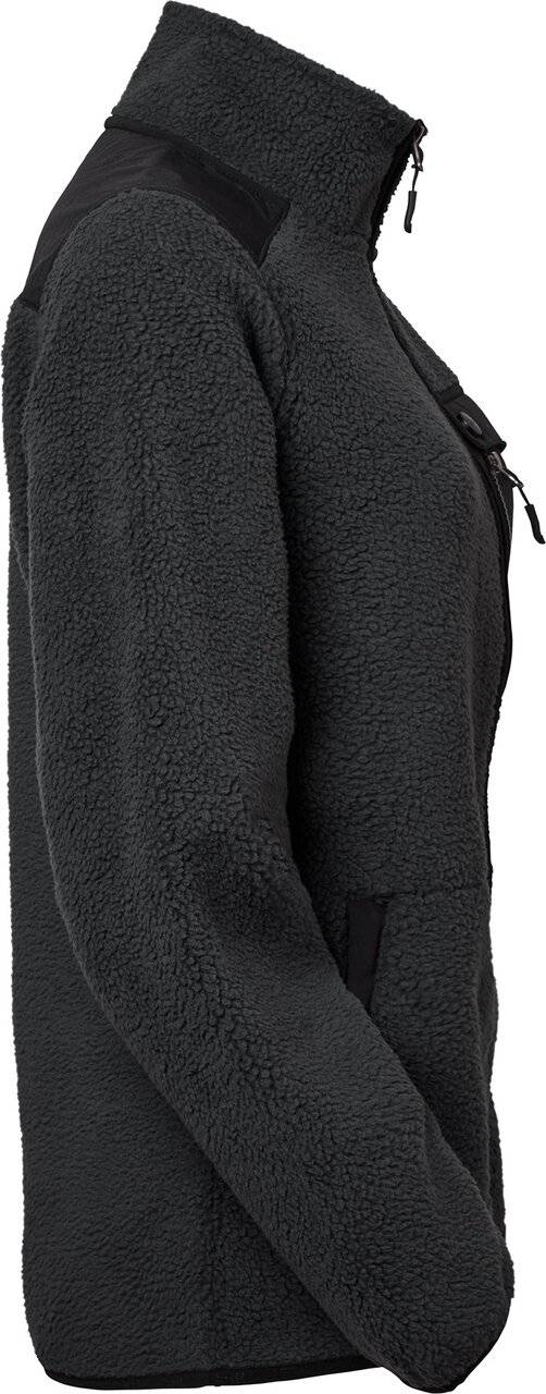 Polly Fleecejacke, Damen, dunkel grau, S