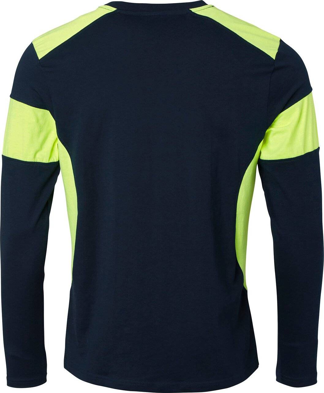 212 T-shirt, Unisex, navy blau/Fluoreszierendes gelb, XS