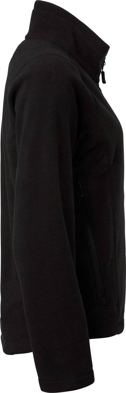 1642 Fleecejacke, Damen, schwarz, XXL