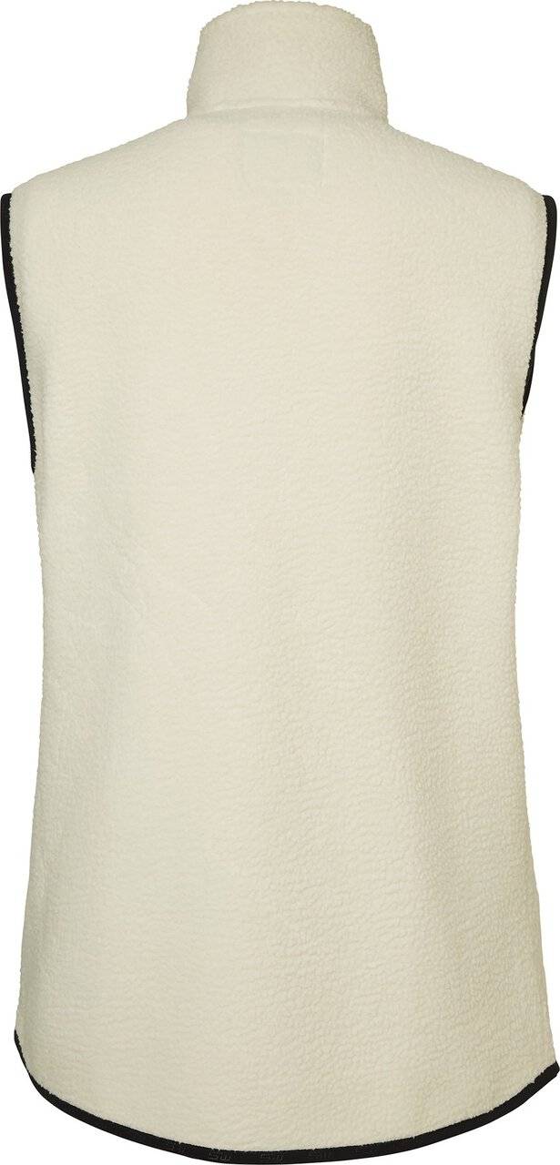 Saga Fleeceweste, Damen, wollweiß, XL