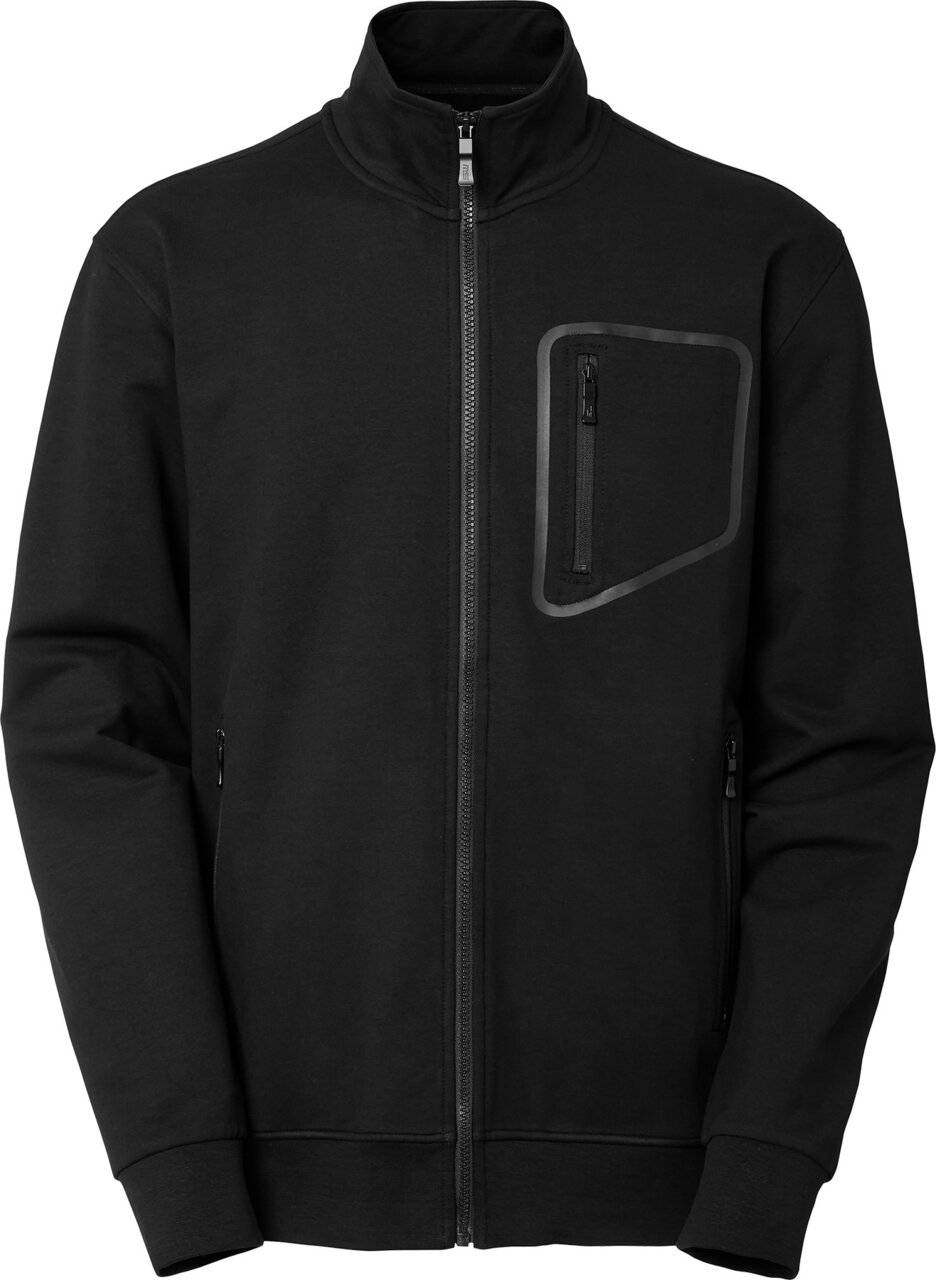 Nick Full-Zip Sweatshirt, Herren, schwarz, L