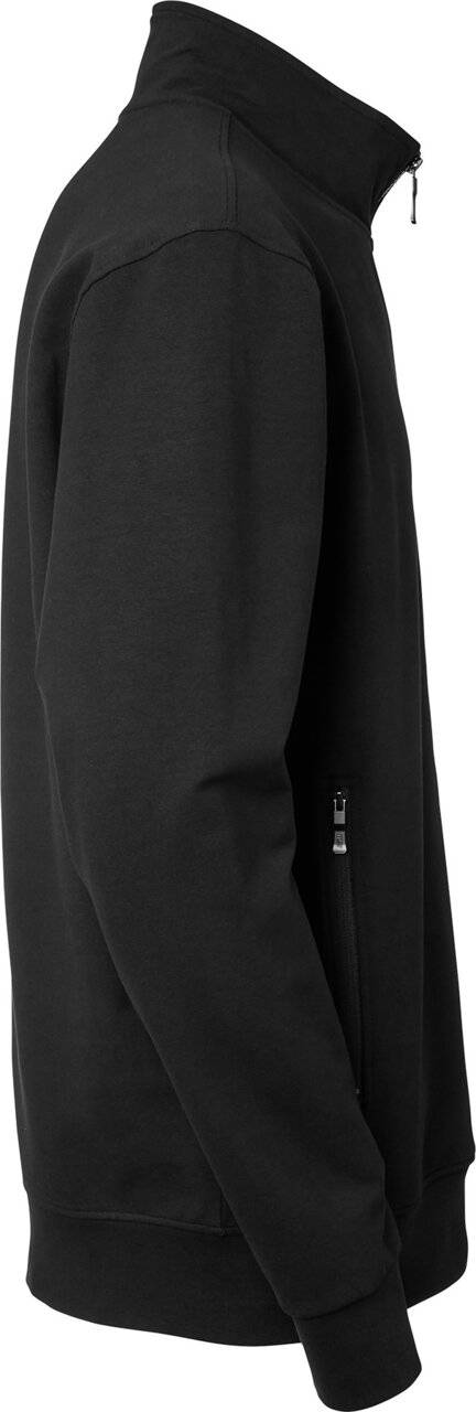 Nick Full-Zip Sweatshirt, Herren, schwarz, L