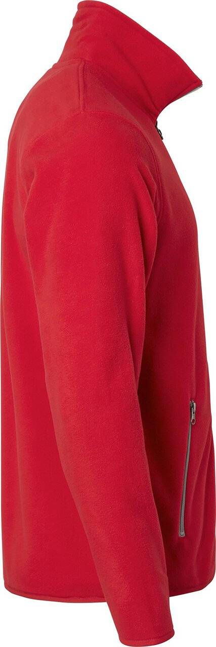 154 Fleecejacke, Unisex, rot, XL