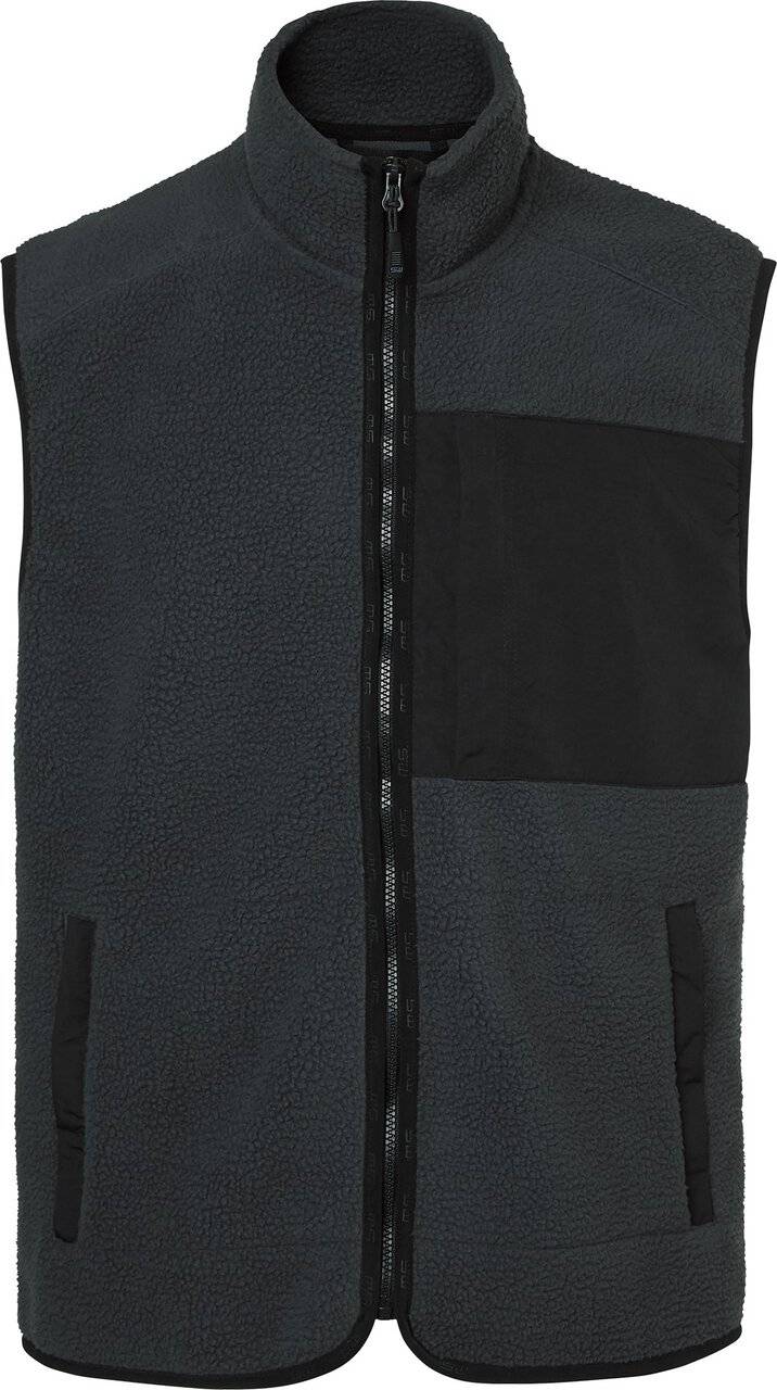 Seth Fleeceweste, Herren, dunkel grau, XL