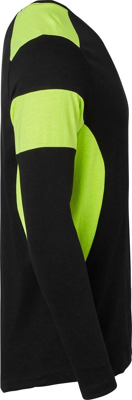 212 T-shirt, Unisex, schwarz/Fluoreszierendes gelb, M