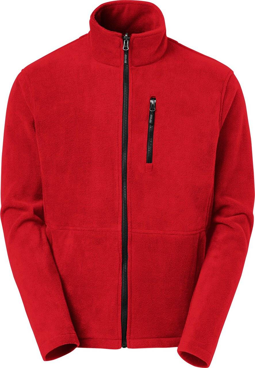 Ames Fleecejacke, Herren, rot, 4XL