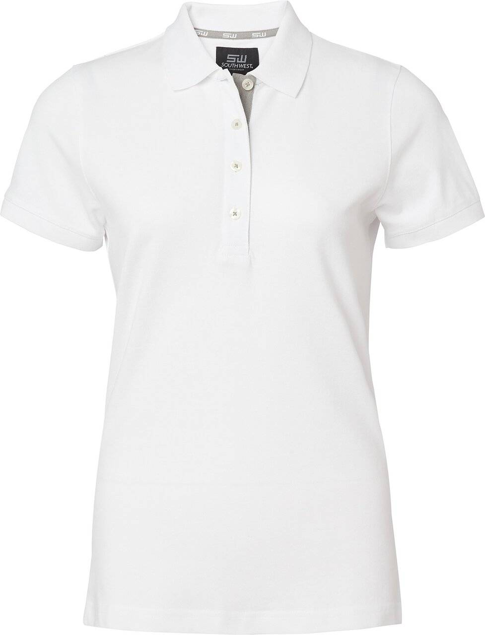 Marion Poloshirt, Damen, weiß, S