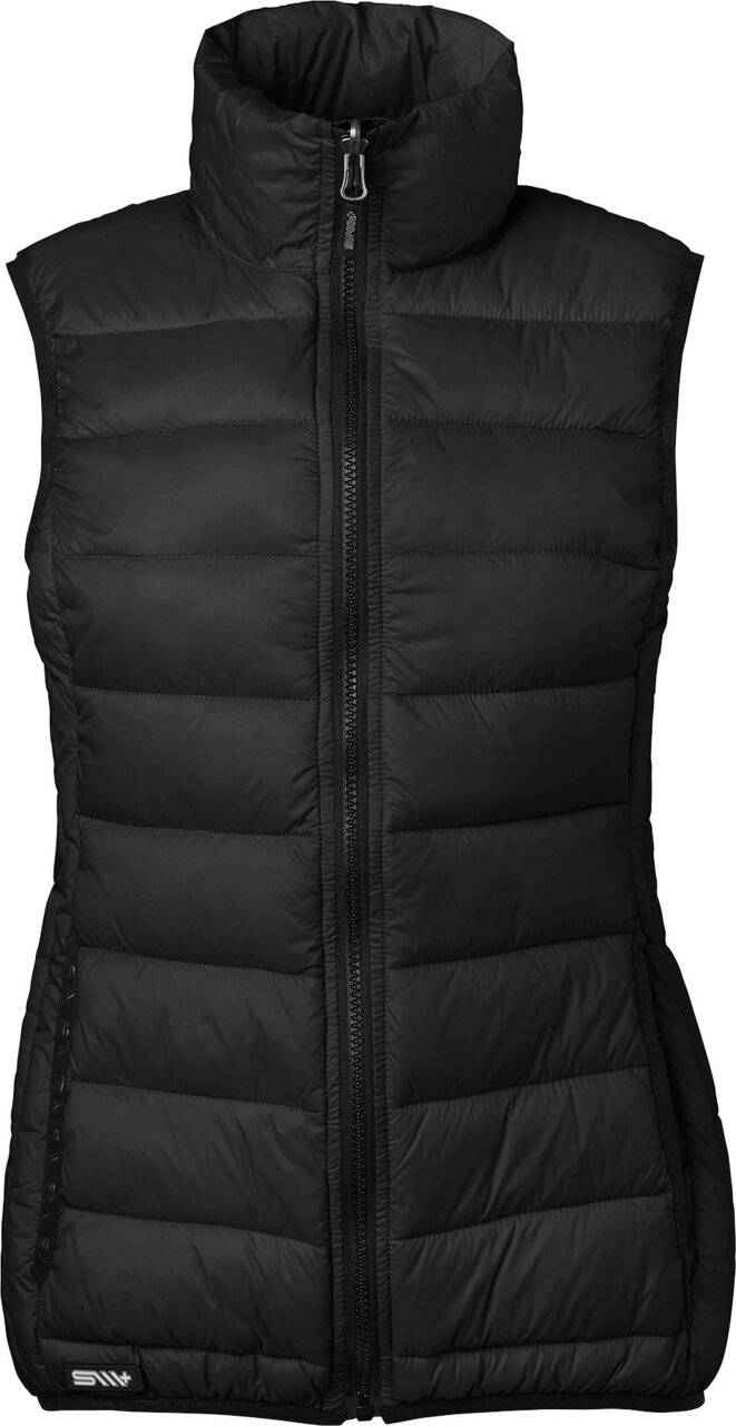 Alma Wattierte Weste, Damen, schwarz, XS